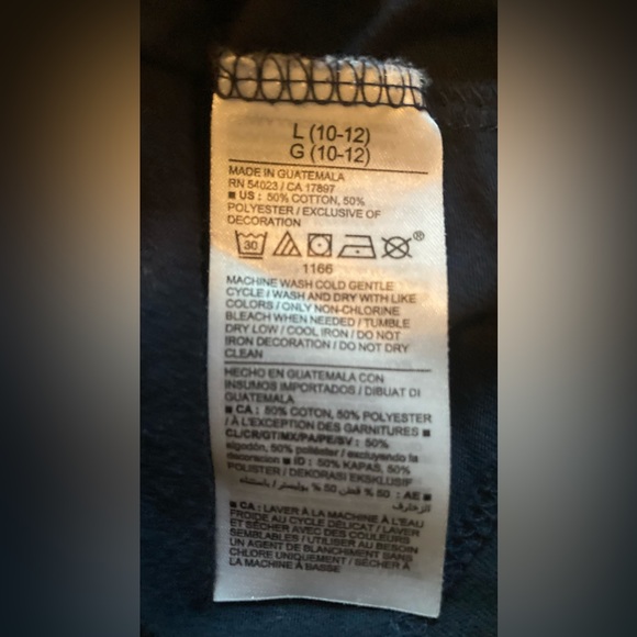 2 Old Navy ‘Radiate Love’ T-shirts. Size Large. - Picture 3 of 4